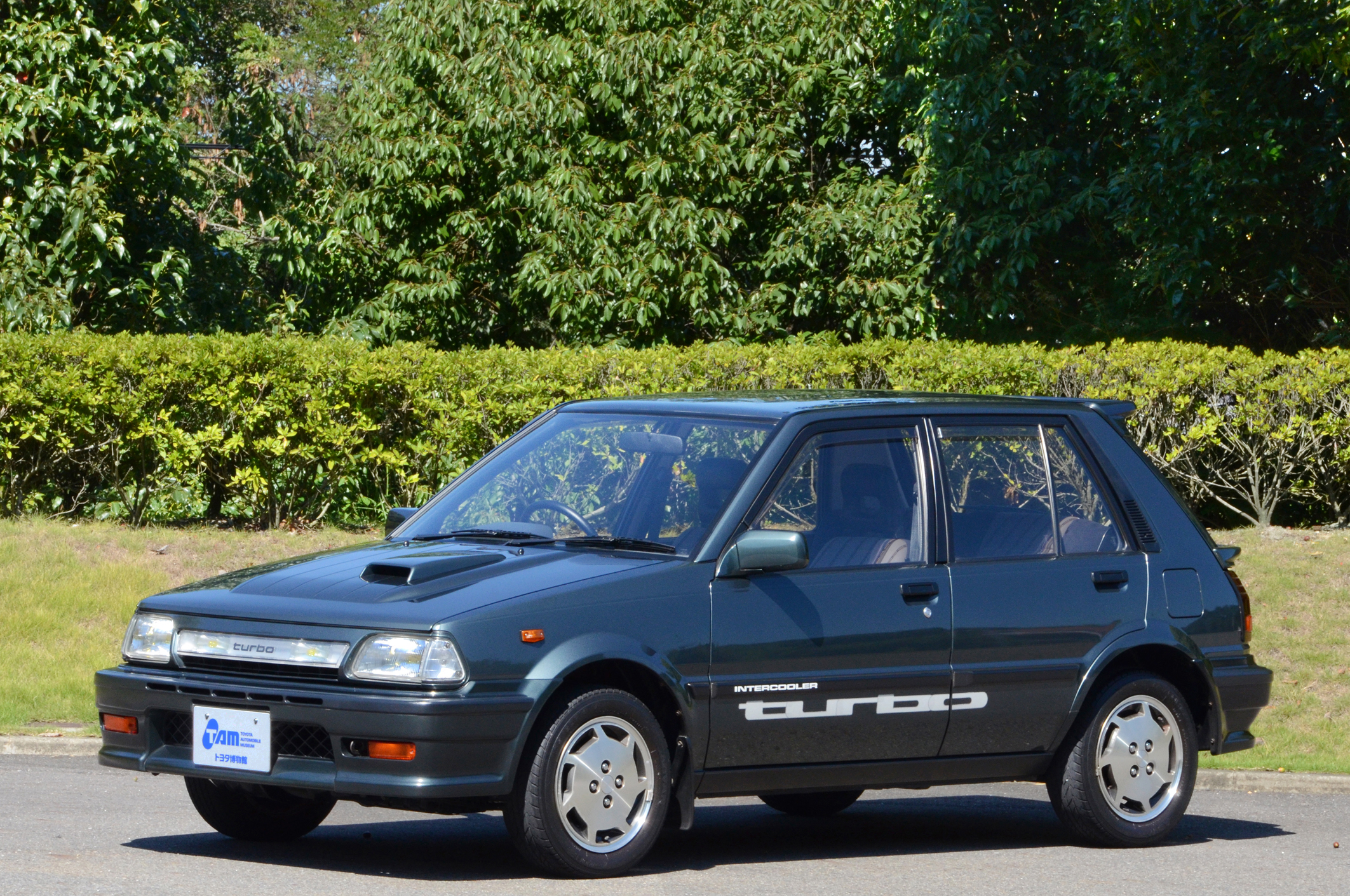 トヨタ スターレット ターボ S EP71 型(1989 年)※1月9日(土)走行車両