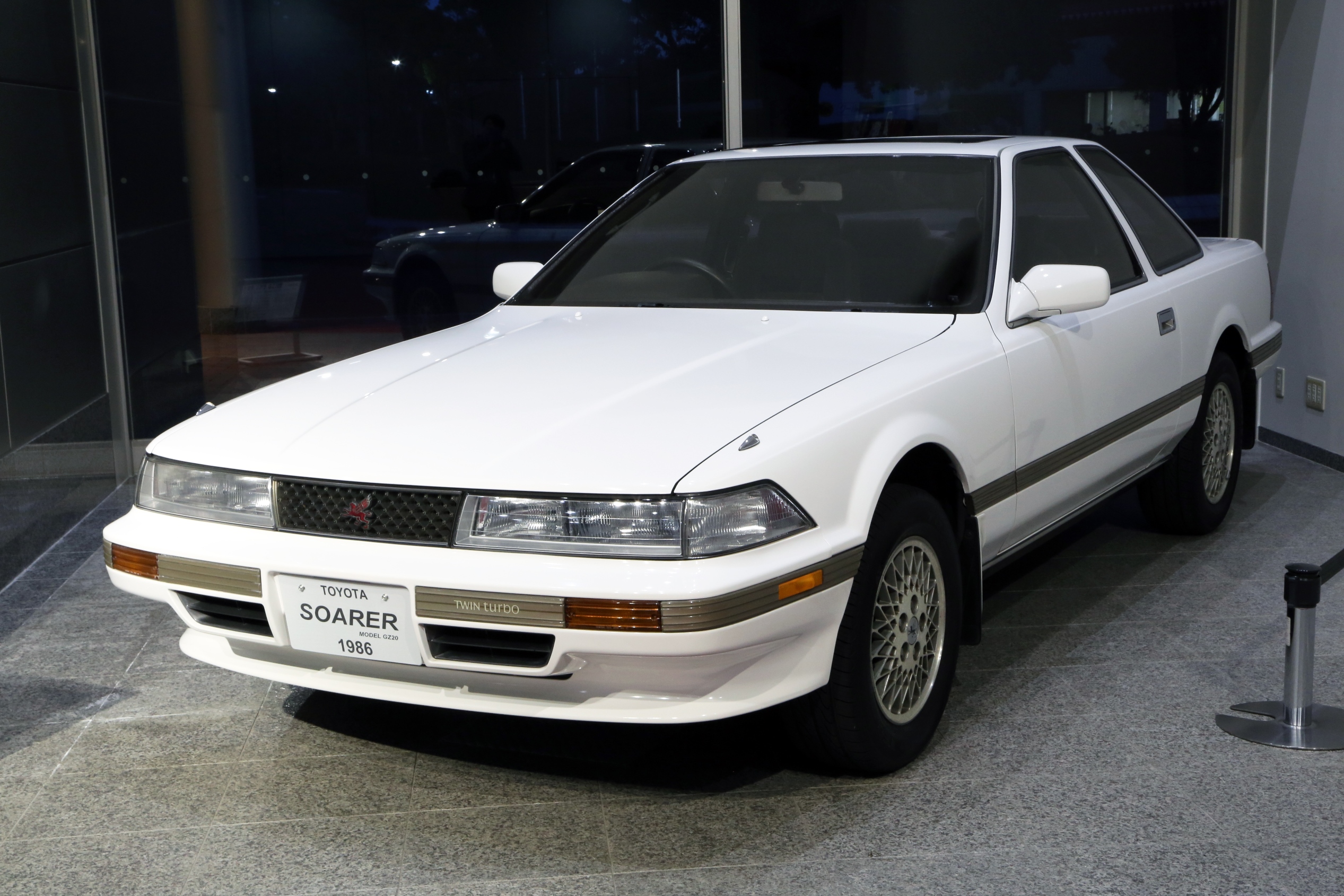 Entrance Exhibit of Cultural Gallery: Toyota Soarer the Second